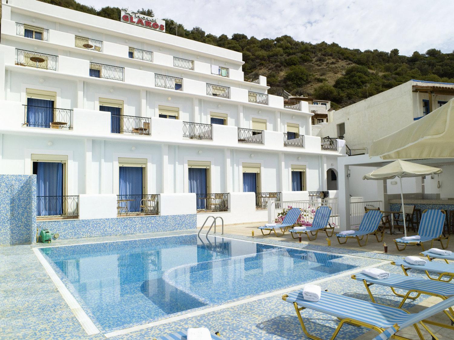 איה גליני Glaros Hotel Apartment מראה חיצוני תמונה